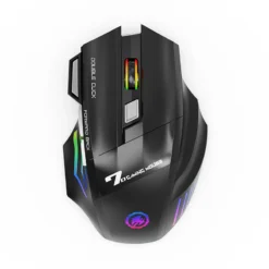 Charging 2.4G Bluetooth dual-mode silent colorful breathing light 7 keys gaming wireless mouse