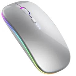 Typec charging silent bluetooth mouse is suitable for computer ipad display power wireless charging mouse