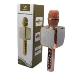 Bluetooth microphone mobile phone Karaoke treasure built-in sound card wireless microphone supports USB/TF speakers