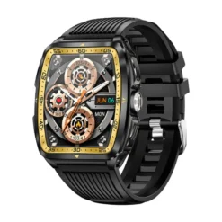 Smart watch 5ATM deep waterproof multi-sport large battery strong light music health bracelet