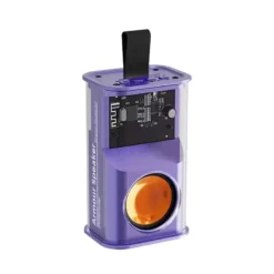 Transparent wireless bluetooth speaker portable small stereo outdoor subwoofer